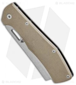 Gerber FlatIron Cleaver Frame Lock Knife Desert Tan G-10 (3.6" Stonewash) 7 Gerber FlatIron Cleaver Frame Lock Knife Desert Tan G-10 (3.6" Stonewash) -Gerber Gerber FlatIron Cleaver FL Desert Tan G 10 SW 30 001495 BHQ 81136 jr spine