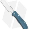 Gerber FlatIron Cleaver Frame Lock Knife Blue Micarta (3.5" Satin) 30-001789 1 Gerber FlatIron Cleaver Frame Lock Knife Blue Micarta (3.5" Satin) 30-001789 -Gerber Gerber Flatiron Cleaver FL Gray Micarta Satin 30 001789 BHQ 105497 jr desaturated