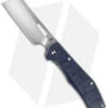 Gerber Flatiron Cleaver Frame Lock Knife Blue Micarta (3.6" Satin) 1 Gerber Flatiron Cleaver Frame Lock Knife Blue Micarta (3.6" Satin) -Gerber Gerber Flatiron Micarta D2 PE BHQ 139931 jr