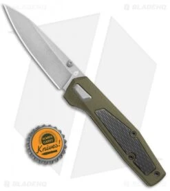 Gerber Fuse Liner Lock Knife Flat Sage Green GFN (3.4" SW) 30-001875 -Gerber Gerber Fuse LL Flat Sage Green GFN SW BHQ 120834 jr bottlecap
