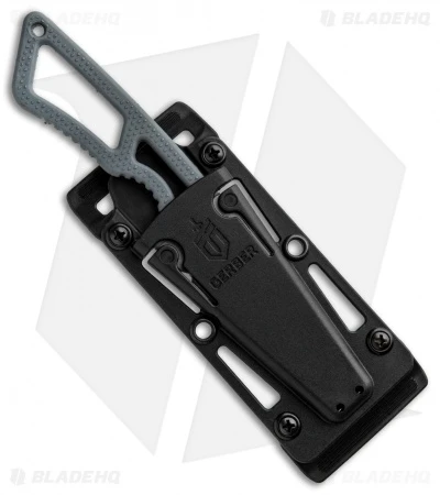 Gerber Ghostrike Fixed Blade Knife Gray Rubber (3.25" Stonewash BDZ-1) 5 Gerber Ghostrike Fixed Blade Knife Gray Rubber (3.25" Stonewash BDZ-1) - Image 3