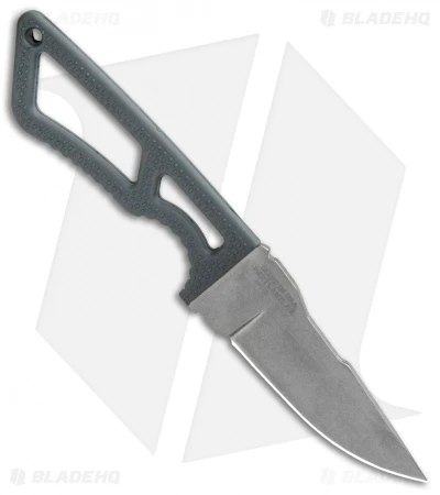 Gerber Ghostrike Fixed Blade Knife Gray Rubber (3.25" Stonewash BDZ-1) 4 Gerber Ghostrike Fixed Blade Knife Gray Rubber (3.25" Stonewash BDZ-1) - Image 2