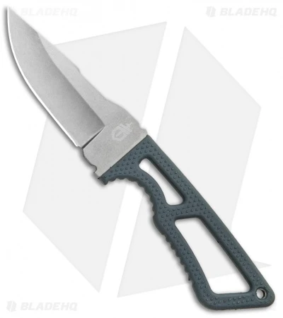 Gerber Ghostrike Fixed Blade Knife Gray Rubber (3.25" Stonewash BDZ-1) 3 Gerber Ghostrike Fixed Blade Knife Gray Rubber (3.25" Stonewash BDZ-1)