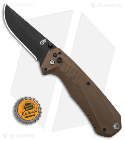 Gerber Haul A/O Spring Assisted Knife Brown GFN (3.1" Black) 6 Gerber Haul A/O Spring Assisted Knife Brown GFN (3.1" Black) - Image 4