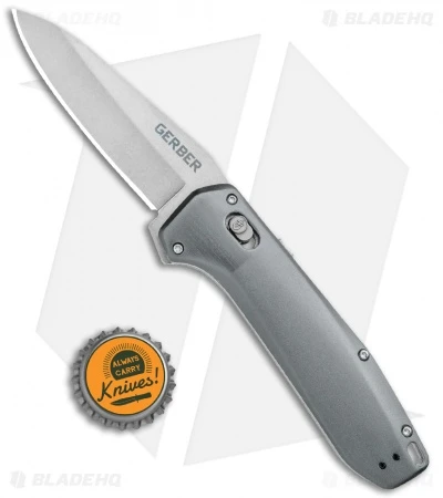 Gerber Highbrow Assisted Opening Knife Aluminum (3.3" SW) 30-001637 6 Gerber Highbrow Assisted Opening Knife Aluminum (3.3" SW) 30-001637 - Image 4