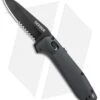 Gerber Highbrow Assisted Opening Knife Onyx Aluminum (3.3" Black Serr) 2 Gerber Highbrow Assisted Opening Knife Onyx Aluminum (3.3" Black Serr) -Gerber Gerber Highbrow Assisted Opening Onyx Aluminum Black Serr BHQ 105481 jr