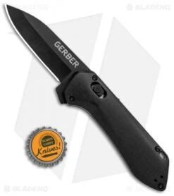 Gerber Highbrow Compact A/O Spring Assisted Knife Black (2.8" Onyx) 9 Gerber Highbrow Compact A/O Spring Assisted Knife Black (2.8" Onyx) -Gerber Gerber Highbrow Compact A O SA Black Onyx 30 001524N BHQ 94153 jr bottlecap