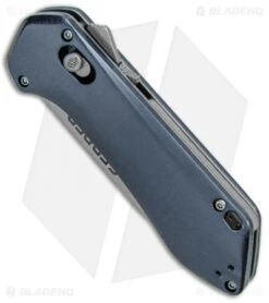 Gerber Highbrow Compact A/O Spring Assisted Knife Blue (2.8" Stonewash) -Gerber Gerber Highbrow Compact A O SA Blue SW 30 001520N BHQ 94151 jr spine