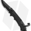 Gerber Hinderer CLS Combat Life Saver Knife (3.5" Black Serr) 1870 -Gerber Gerber Hinderer CLS Combat Life Saver 22 01870 BHQ 7692 jr 2
