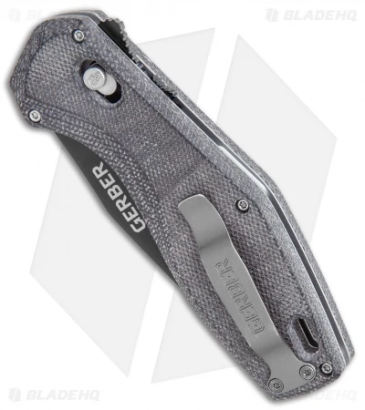 Gerber Hyperflip Assisted Opening Knife Black/Gray Micarta (3.4" Blk) 30-001852 4 Gerber Hyperflip Assisted Opening Knife Black/Gray Micarta (3.4" Blk) 30-001852 - Image 2