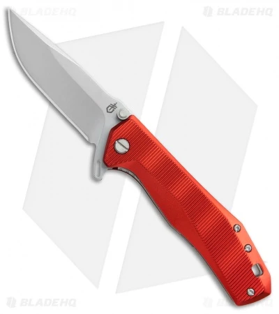 Gerber Index Liner Lock Knife Red Aluminum (3.3" Satin) 30-001355 3 Gerber Index Liner Lock Knife Red Aluminum (3.3" Satin) 30-001355