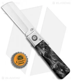 Gerber Jukebox Front Flipper Liner Lock Knife Black Marble (2.75" Satin) 9 Gerber Jukebox Front Flipper Liner Lock Knife Black Marble (2.75" Satin) -Gerber Gerber Jukebox FF LL Black Acrylic Satin 30 001695 BHQ 94210 jr bottlecap