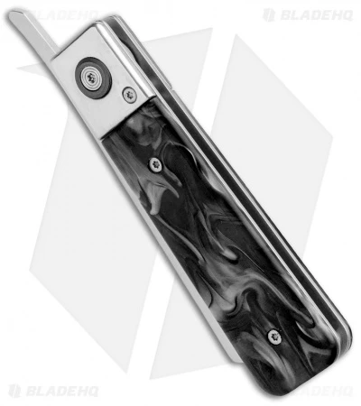 Gerber Jukebox Front Flipper Liner Lock Knife Black Marble (2.75" Satin) 4 Gerber Jukebox Front Flipper Liner Lock Knife Black Marble (2.75" Satin) - Image 2