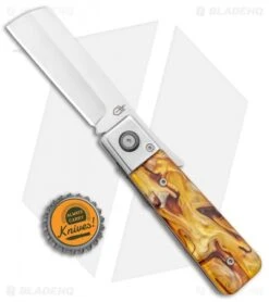 Gerber Jukebox Front Flipper Liner Lock Knife Tortoise (2.75" Satin) 9 Gerber Jukebox Front Flipper Liner Lock Knife Tortoise (2.75" Satin) -Gerber Gerber Jukebox FF LL Red Acrylic Satin 30 001696 BHQ 94212 jr bottlecap