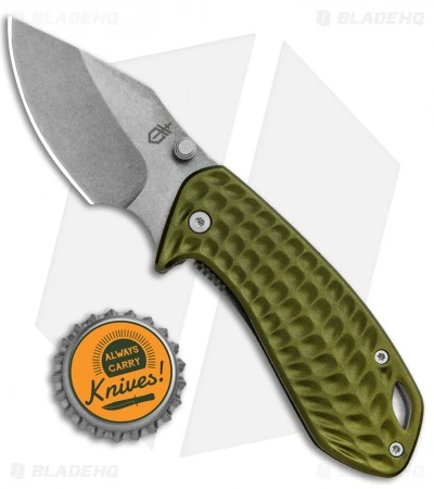 Gerber Kettlebell Frame Lock Knife Sage Green Al (2.5" Stonewash) 30-001521 6 Gerber Kettlebell Frame Lock Knife Sage Green Al (2.5" Stonewash) 30-001521 - Image 4
