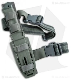 Gerber LMF II ASEK Combat Fixed Blade Combat OD Green (4.8" Black Serr) 1627 -Gerber Gerber LMF II Infantity Combat Combat OD Green Black Serr GER22 01627G BHQ 72470 jr sheath