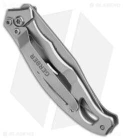 Gerber Mini Paraframe Frame Lock Knife Gray Stainless Steel (2.25" Satin) G48484 8 Gerber Mini Paraframe Frame Lock Knife Gray Stainless Steel (2.25" Satin) G48484 -Gerber Gerber Mini Paraframe FLK Gray Stainless Steel 2in Satin BHQ 53970 td side
