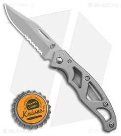 Gerber Mini Paraframe Frame Lock Knife Gray Stainless Steel (2.25" Satin) G48484 9 Gerber Mini Paraframe Frame Lock Knife Gray Stainless Steel (2.25" Satin) G48484 -Gerber Gerber Mini Paraframe FLK Gray Stainless Steel 2in Satin BHQ 53970 td size