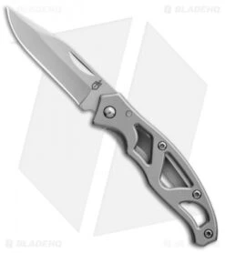 Gerber Mini Paraframe Frame Lock Knife Gray Stainless Steel (2.25" Bead Blast)