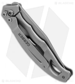 Gerber -Gerber Gerber Mini Paraframe Gray Stainless Steel BB BHQ 53971 er side