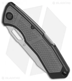 Gerber Order Lockback Knife Black/Gray (3.125" Gray) 30-001251 8 Gerber Order Lockback Knife Black/Gray (3.125" Gray) 30-001251 -Gerber Gerber Order black gray gray BHQ 74678 er spine
