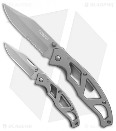 Gerber Paraframe & Mini Paraframe Folding Knife Combo Pack (Set Of 2) 31-003206 3 Gerber Paraframe & Mini Paraframe Folding Knife Combo Pack (Set Of 2) 31-003206