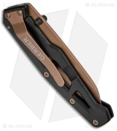 Gerber Paralite Frame Lock Knife Black (3" Rose) 30-001344 5 Gerber Paralite Frame Lock Knife Black (3" Rose) 30-001344 - Image 3