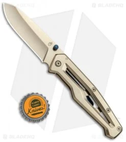 Gerber Paralite Frame Lock Knife Champagne (3" Champagne) 30-001345 10 Gerber Paralite Frame Lock Knife Champagne (3" Champagne) 30-001345 -Gerber Gerber Paralite FL Champagne 30 001345 BHQ 67407 jr bottlecap 2