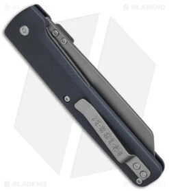 Gerber Pledge Liner Lock Knife Blue GFN (3.7" Bead Blast) -Gerber Gerber Pledge LLK Blue GFN 3in Bead Blast BHQ 169078 td side