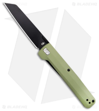 Gerber Pledge Liner Lock Knife Litchen Green GFN (3.7" Black) 3 Gerber Pledge Liner Lock Knife Litchen Green GFN (3.7" Black)