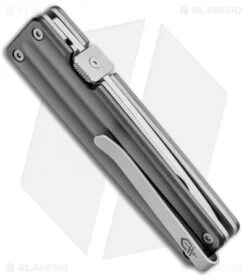 Gerber Pocket Square Liner Lock Knife Aluminum (2.9" Satin) 30-001363 9 Gerber Pocket Square Liner Lock Knife Aluminum (2.9" Satin) 30-001363 -Gerber Gerber Pocket Square LL Aluminum 30 001363 BHQ 67408 jr side