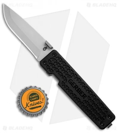 Gerber Pocket Square Liner Lock Knife Black GFN (2.9" Satin) 30-001362 6 Gerber Pocket Square Liner Lock Knife Black GFN (2.9" Satin) 30-001362 - Image 4