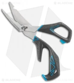 Gerber Processor Take-A-Part Fishing Shears (Blue) -Gerber Gerber Processor Take A Part Fishing Shears Blue BHQ 95309 jr open