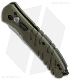 Gerber Propel Downrange Automatic Knife OD Green (3.5" Stonewash) -Gerber Gerber Propel Downrange Green SW 30 001308N BHQ 50358 jr spine