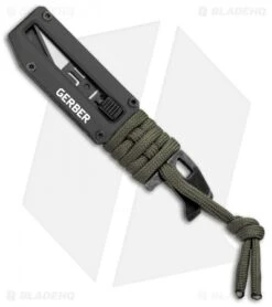 Gerber Prybrid-X Utility Knife Black/Green 31-003739 7 Gerber Prybrid-X Utility Knife Black/Green 31-003739 -Gerber Gerber Prybrid X Utility Black Green 31 003739 BHQ 105496 jr closed