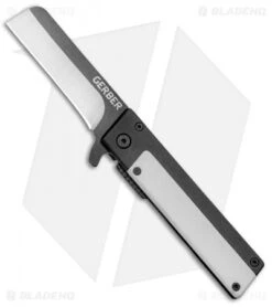 Gerber Quadrant Flipper Frame Lock Knife White G-10 (Two-Tone)