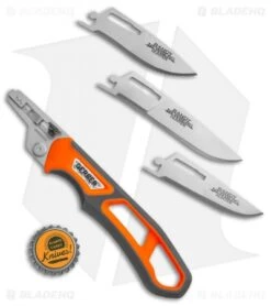 Gerber Randy Newberg EBS Fixed Blade Knife Gray/Orange Rubber (Satin) -Gerber Gerber Randy Newberg EBS Gray Orange Rubber 30 001762 BHQ 105529 jr bottlecap