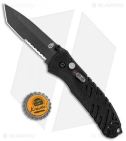 Gerber Propel Downrange AO Assisted Opening Knife Black (3.5" Black Serr) 9 Gerber Propel Downrange AO Assisted Opening Knife Black (3.5" Black Serr) -Gerber Gerber SA Propel Downrange Black Black Serr 30 000845N BHQ 126233 jr bottlecap
