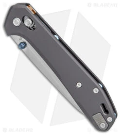 Gerber Savvy Pivot Lock Knife Gray Aluminum (3.5" Stonewash 20CV) 30-001844 -Gerber Gerber Savvy Folding Urban Gray Aluminum SW BHQ 143217 jr spine