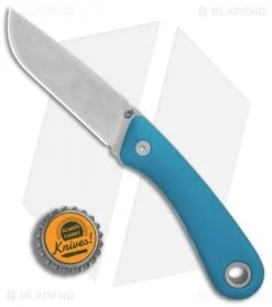 Gerber Spine Fixed Blade Knife Cyan Blue (3.75 Stonewash) 30-001498 9 Gerber Spine Fixed Blade Knife Cyan Blue (3.75 Stonewash) 30-001498 -Gerber Gerber Spine Cyan Blue SW BHQ 81306 er bottlecap