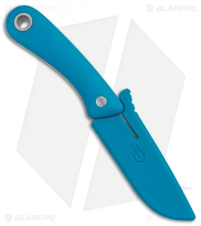Gerber Spine Fixed Blade Knife Cyan Blue (3.75 Stonewash) 30-001498 5 Gerber Spine Fixed Blade Knife Cyan Blue (3.75 Stonewash) 30-001498 - Image 3