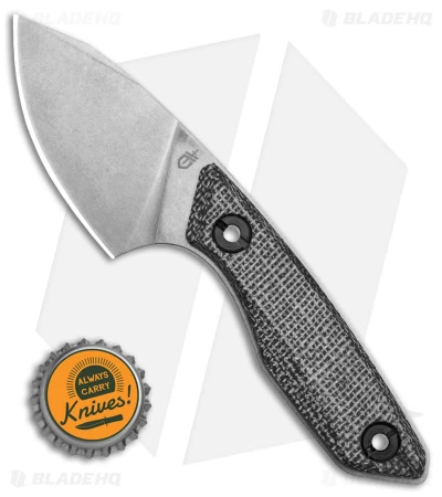 Gerber Stowe Fixed Blade Knife Black Micarta (2.5" Stone Wash) 6 Gerber Stowe Fixed Blade Knife Black Micarta (2.5" Stone Wash) - Image 4