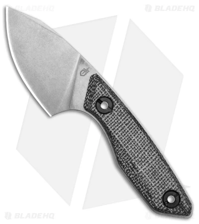 Gerber Stowe Fixed Blade Knife Black Micarta (2.5" Stone Wash) 3 Gerber Stowe Fixed Blade Knife Black Micarta (2.5" Stone Wash)