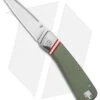 Gerber Straightlace Sheepsfoot Slip Joint Knife OD Green (2.9" Satin) 2 Gerber Straightlace Sheepsfoot Slip Joint Knife OD Green (2.9" Satin) -Gerber Gerber Straightlace SJ Green Sheepsfoot Satin BHQ 94199 jr 2
