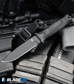 Gerber StrongArm Fixed Blade Knife Black (4.8" Black) 30-001038 8 Gerber StrongArm Fixed Blade Knife Black (4.8" Black) 30-001038 -Gerber Gerber StrongArm Fixed Blade Knife Black Black 30 001038 BHQ 27042 kp pew pew web
