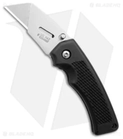 Gerber SuperKnife SK Edge Liner Lock Knife Black Rubber (2.25" Satin) G668