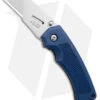 Gerber SuperKnife SK Edge Liner Lock Knife Blue Rubber (2.25" Satin) G669 -Gerber Gerber SuperKnife SK Edge LL Blue Rubber Satin BHQ 53984 jr