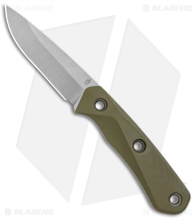 Gerber Terracraft Fixed Blade Knife Green G-10 (3.9" SW) 30-001654 3 Gerber Terracraft Fixed Blade Knife Green G-10 (3.9" SW) 30-001654