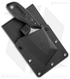 Gerber Tri-Tip Mini Cleaver Fixed Blade Knife Black Al (2" Black) 8 Gerber Tri-Tip Mini Cleaver Fixed Blade Knife Black Al (2" Black) -Gerber Gerber Tri Tip Mini Cleaver Black SW 30 001693 BHQ 94219 jr sheath