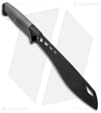 Gerber Versafix Pro 14" Machete Fixed Blade Knife Gray (9" Black ) 31-003471 4 Gerber Versafix Pro 14" Machete Fixed Blade Knife Gray (9" Black ) 31-003471 - Image 2